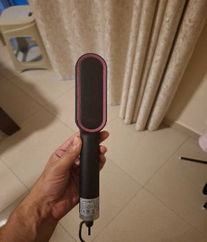 Professional Hair Straightener Brush – Sleek & Effortless Styling