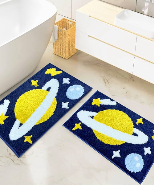 Space Odyssey Diatomite Bath Mat – Fast-Drying Cosmic Comfort