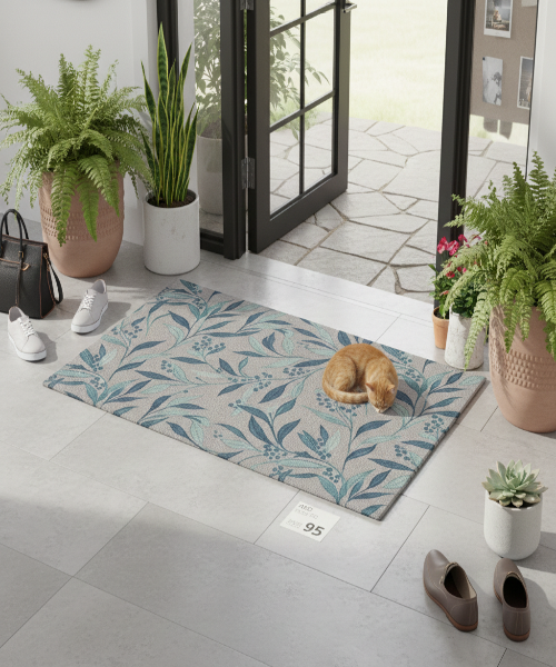 Modern Abstract 100% Polyester Crystal Velvet Carpet Non-Slip Area Rugs