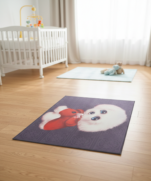 3D Visual Quick-Dry Diatomite Floor Mat – Super Absorbent Anti-Slip Bath Rug