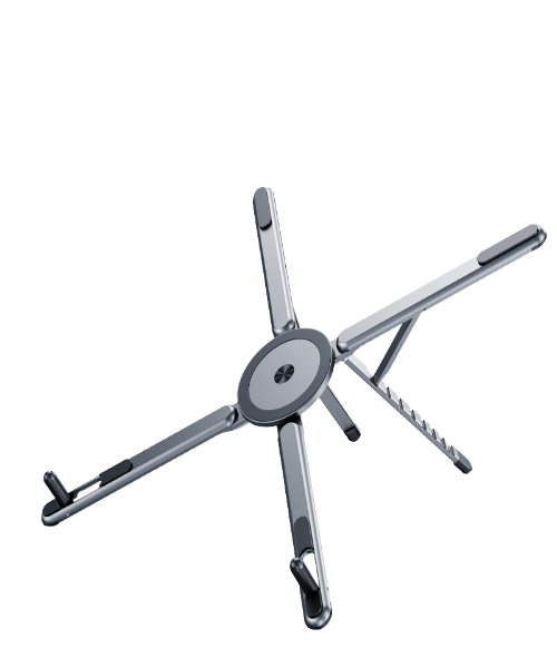 Adjustable 3-in-1 Foldable Laptop, Tablet & Phone Stand