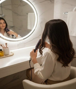 Professional Hair Straightener Brush – Sleek & Effortless Styling