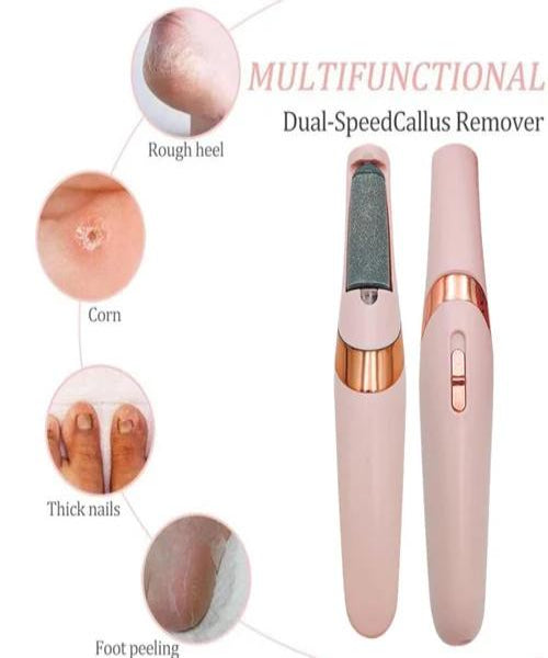 Callus Trimmer Pedicure Kit Foot Scrubber for Dry Dead Cracked Hard Skin Feet Spa Care Kit Electric Callus Remover for Feet