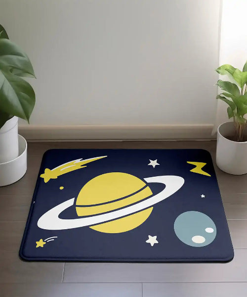 Space Odyssey Diatomite Bath Mat – Fast-Drying Cosmic Comfort